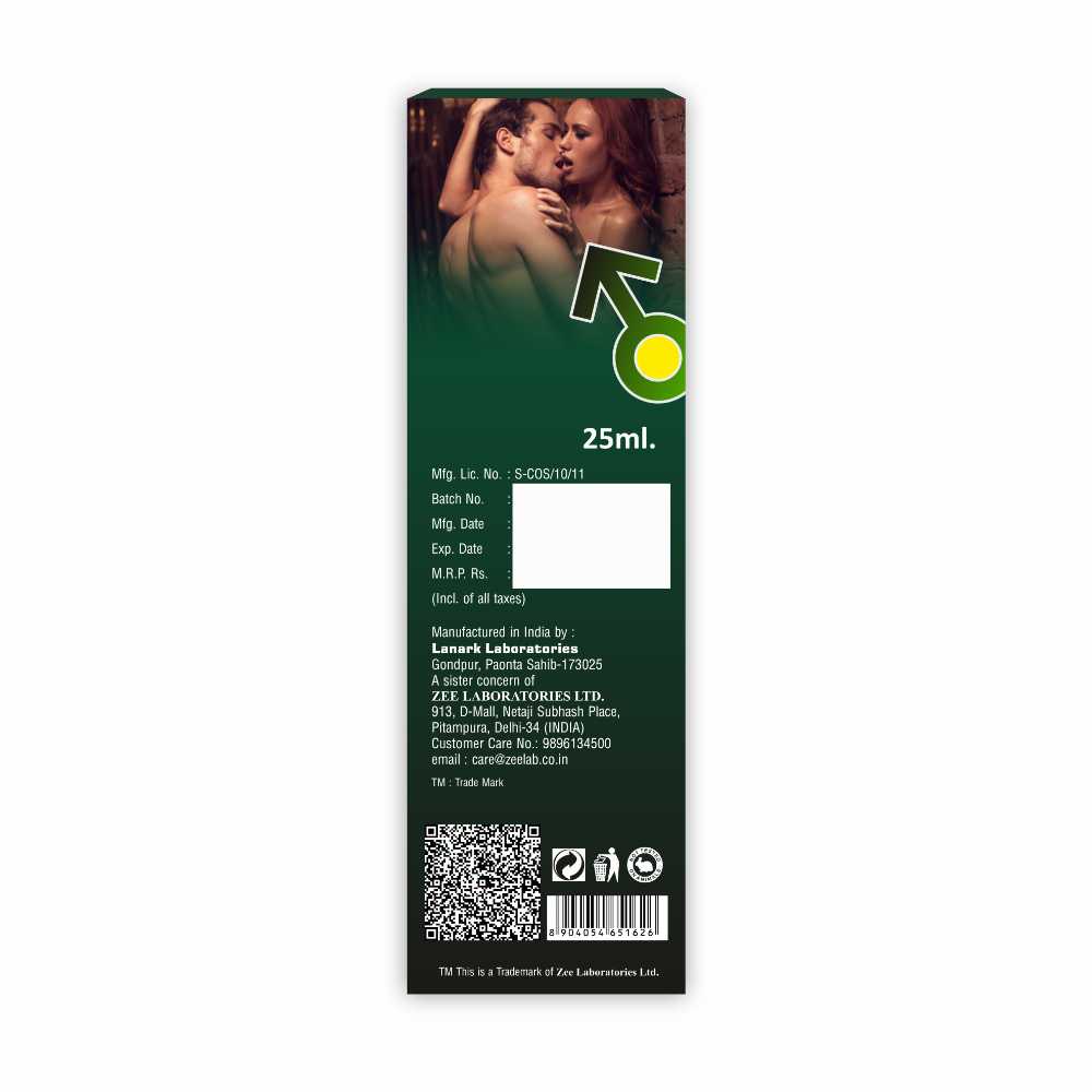 Da’ ZEAGRA Power Massage Oil for Men – Herbal Vitality & Strength Support (25ml