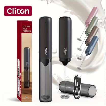 CLITON Mini Handheld Electric Milk Frother