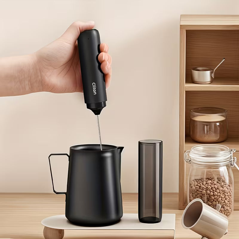 CLITON Mini Handheld Electric Milk Frother