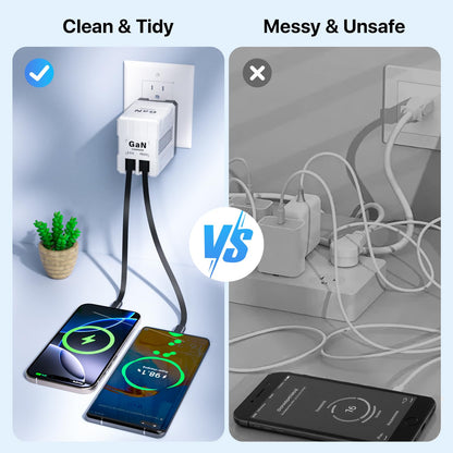 2 in 1 Gan Fas Charger