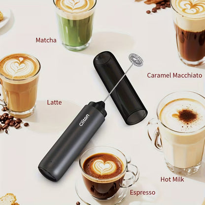 CLITON Mini Handheld Electric Milk Frother