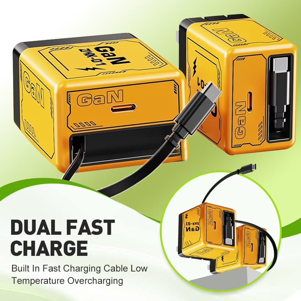 2 in 1 Gan Fas Charger