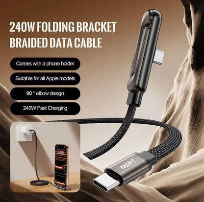 2-in-1 Stand Charging Cable