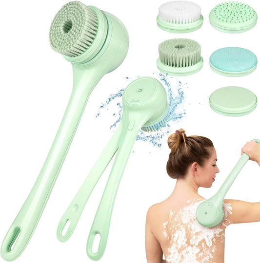 Electric 5-in-1 Body Shower Scrubber Brush
