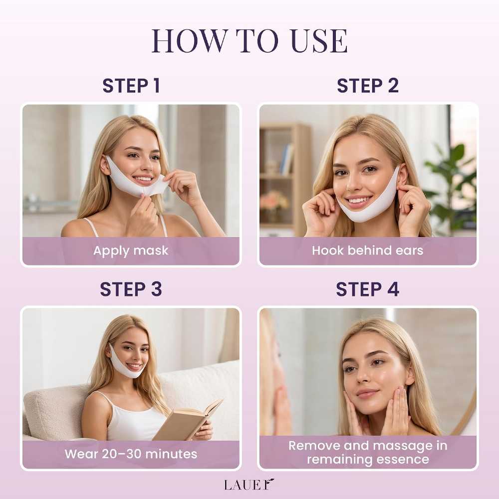 LAUER V-Shaped Lifting Face Mask