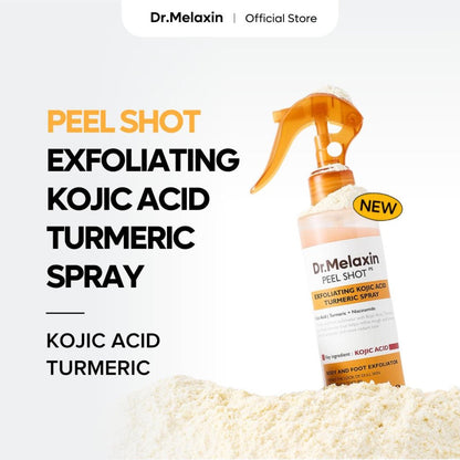 Dr.Melaxin Peel Shot Kojic Acid Turmeric Exfoliating Spray – 200ml